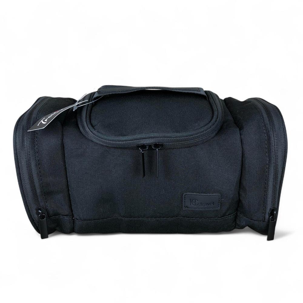 BLACK Troocolor Canvas Vanity Bag