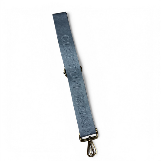 GREY BRANDED Cotton Road Canvas Adjustable Bag Strap