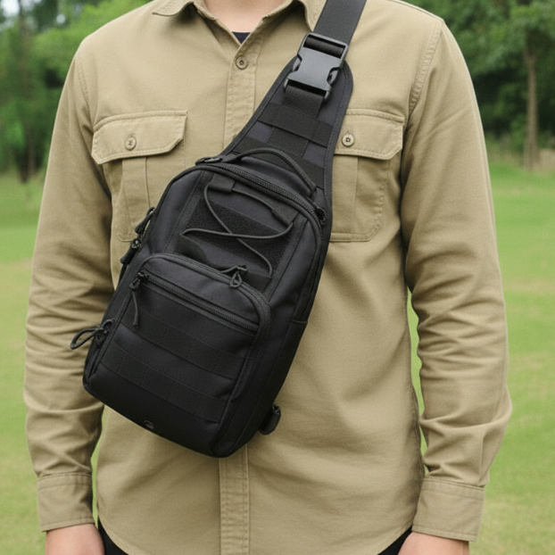 Sling bag: Multifunctional Tactical shoulder Bag