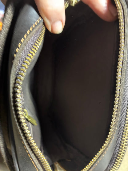 VIVACE SLING BAG: DARK COFFEE BROWN GENUINE Leather Messenger Bag