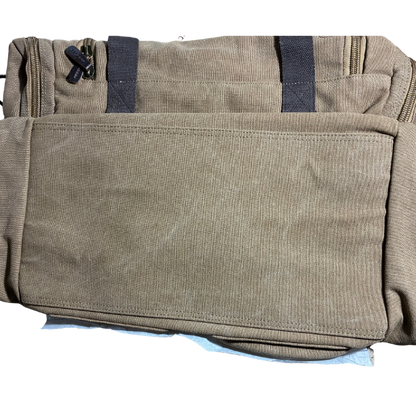 VIVACE SLING BAG: BROWN GENUINE Leather Messenger Bag BOTTOM