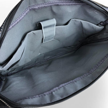 BLACK BRANDED Cotton Road PU Leather Laptop Bag