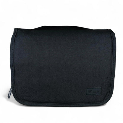 BLACK Troocolor Canvas Hanging Vanity Bag