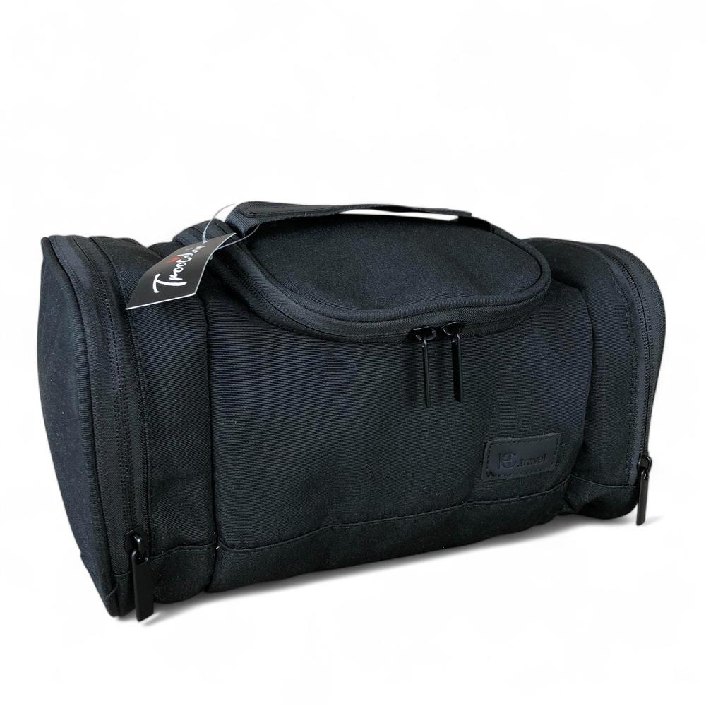 BLACK Troocolor Canvas Vanity Bag