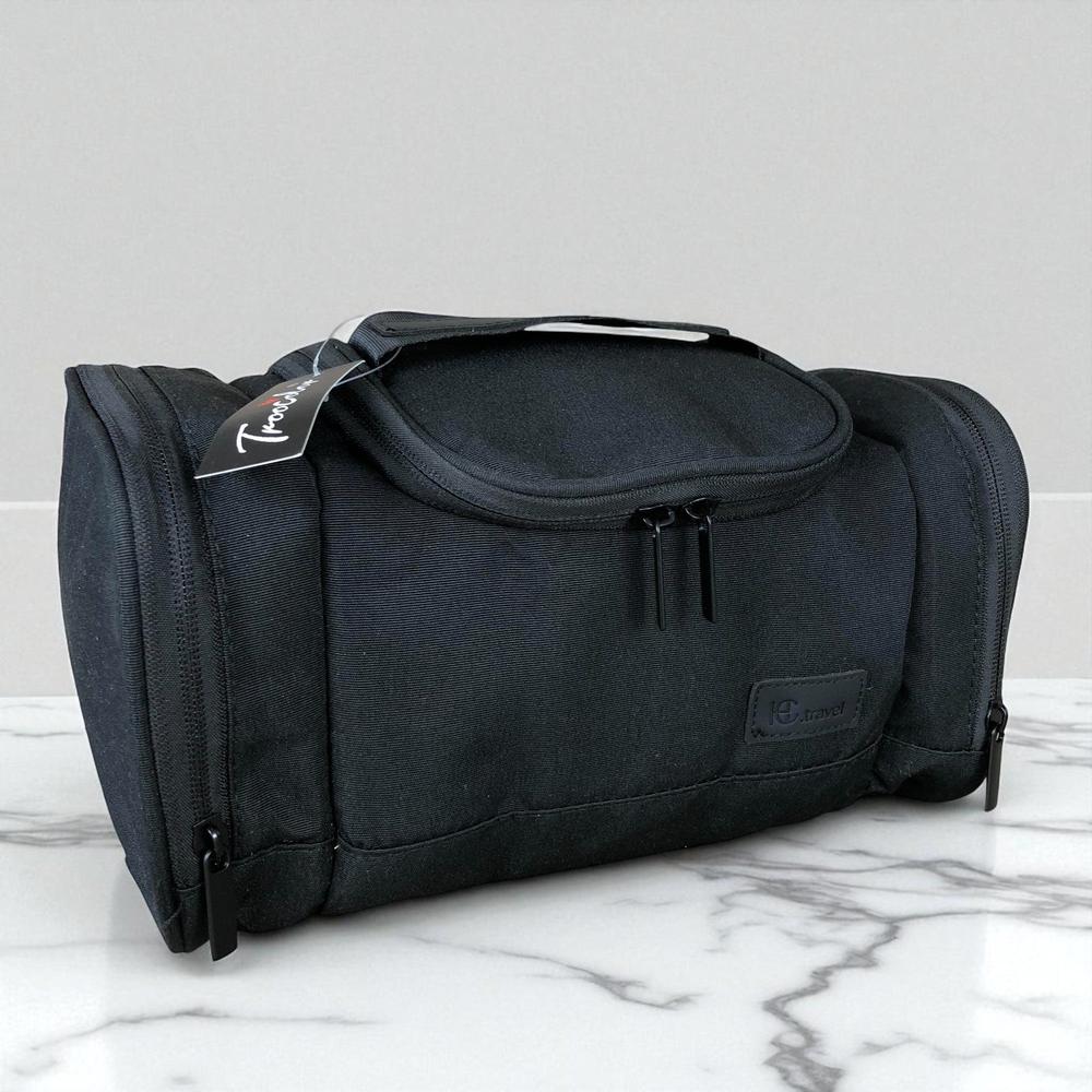 BLACK Troocolor Canvas Vanity Bag