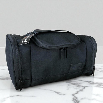 BLACK Troocolor Canvas Vanity Bag