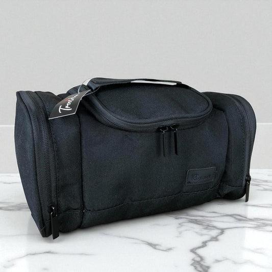 BLACK Troocolor Canvas Vanity Bag