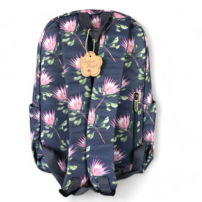 BLUE PROTEA Canvas Cotton Road Backpack