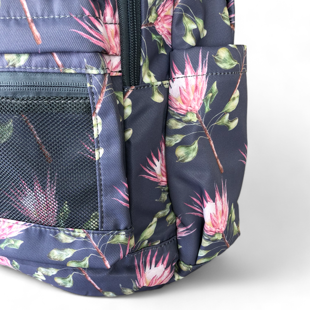 BLUE PROTEA Canvas Cotton Road Backpack