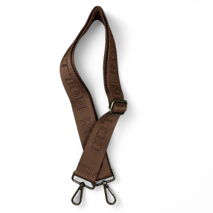 BROWN BRANDED Cotton Road Canvas Adjustable Bag Strap
