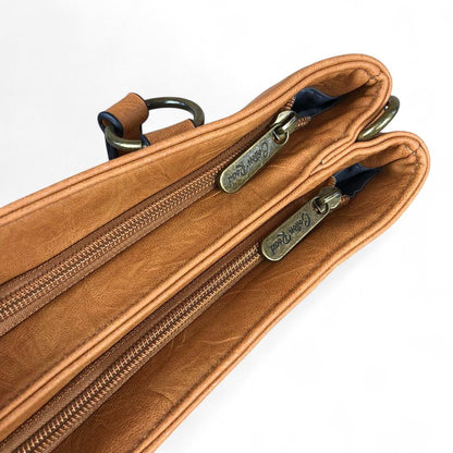 CAMEL Cotton Road PU Leather Handbag with TAG