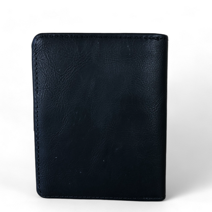 Cotton Road BLACK MENS PU Leather Wallet