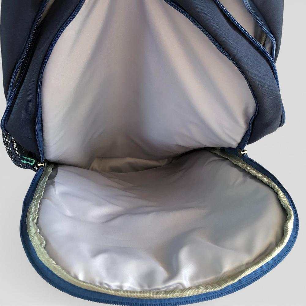 Cotton Road Backpack: BLUE BRANDED Canvas Backpack