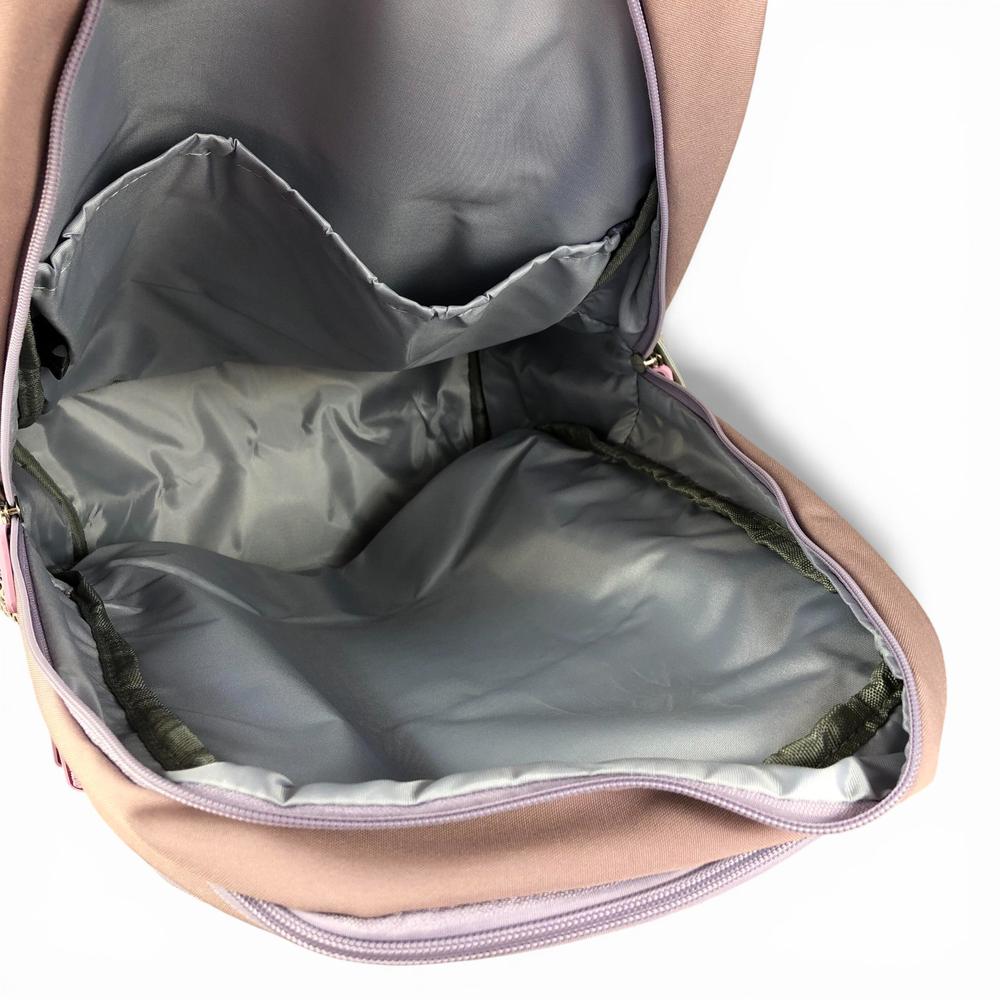 Cotton Road Backpack: PINK BRANDED Canvas Backpack