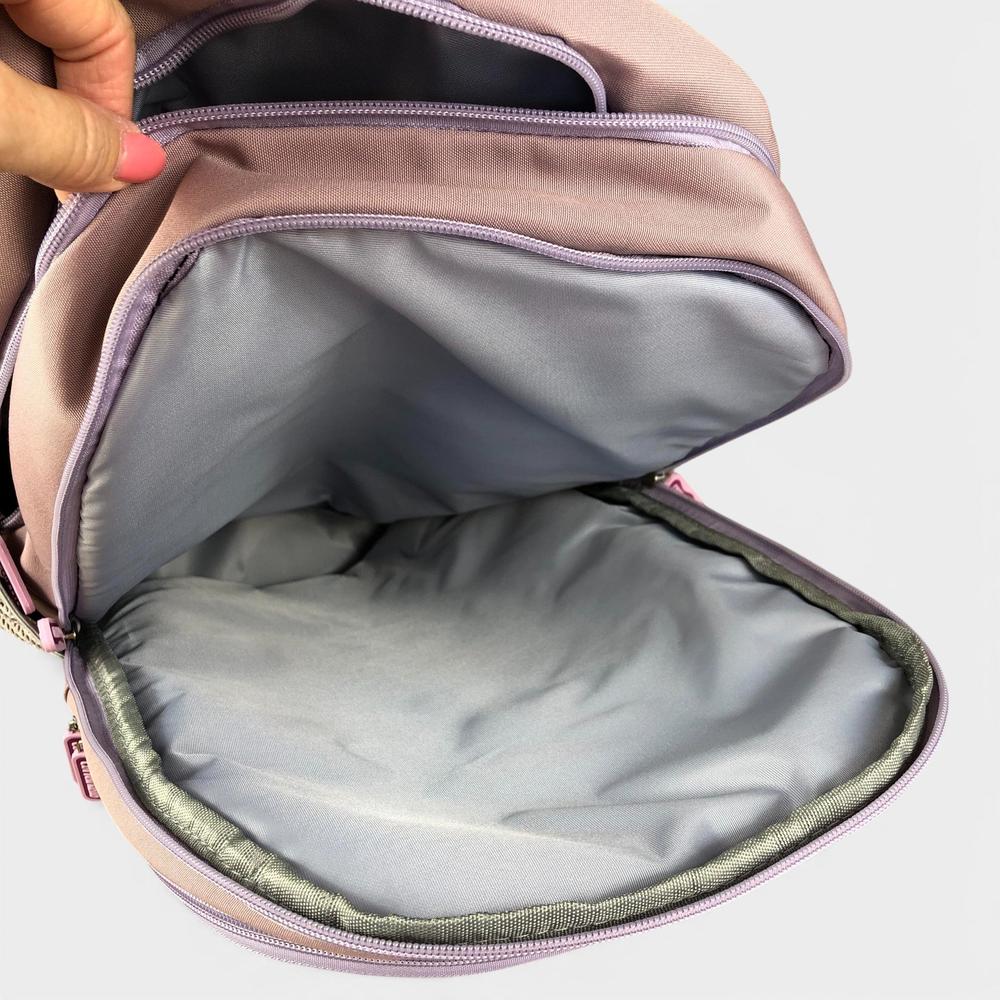 Cotton Road Backpack: PINK BRANDED Canvas Backpack