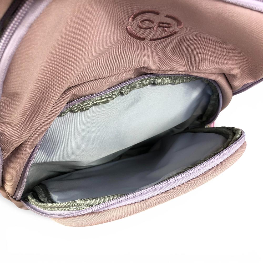 Cotton Road Backpack: PINK BRANDED Canvas Backpack