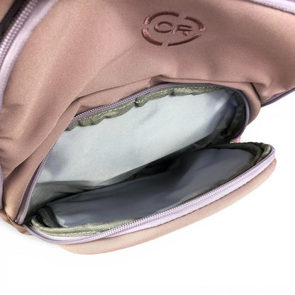 Cotton Road Backpack: PINK BRANDED Canvas Backpack