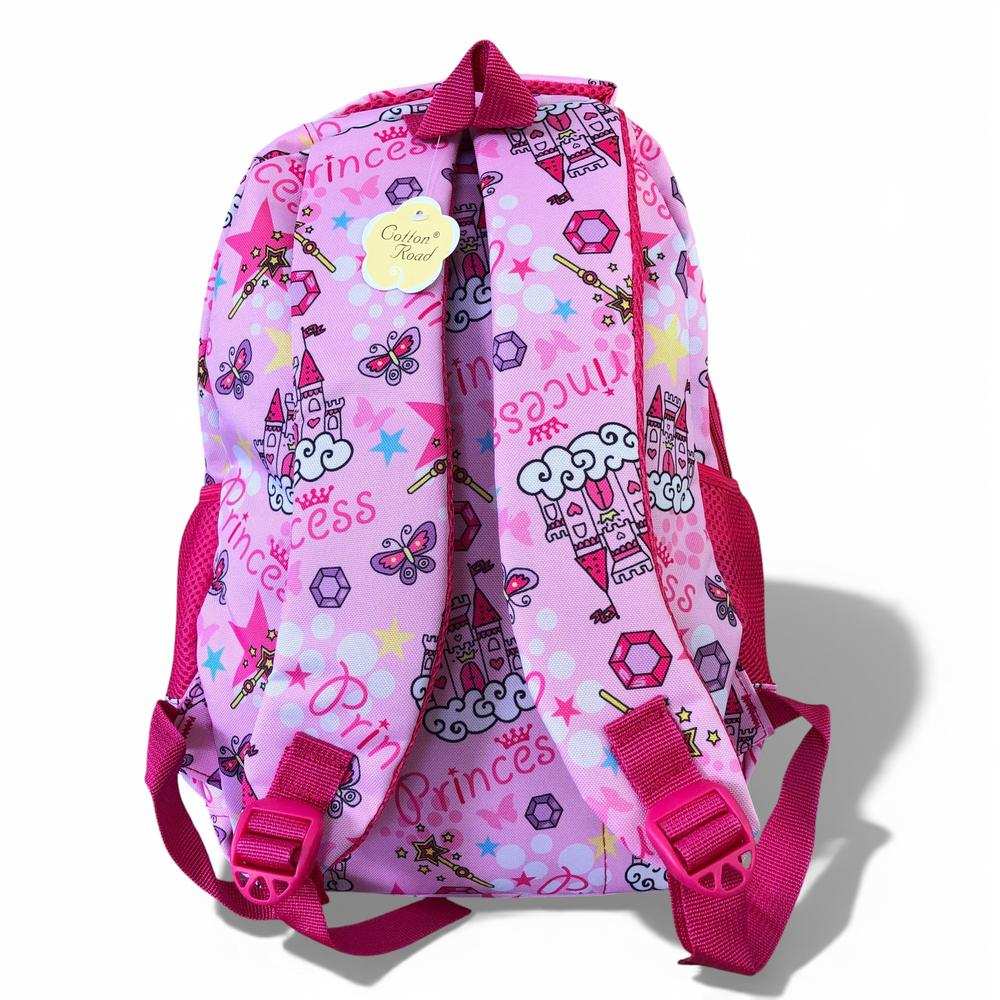 Cotton Road Backpack: PINK PRINCESS Canvas Kids Backpack