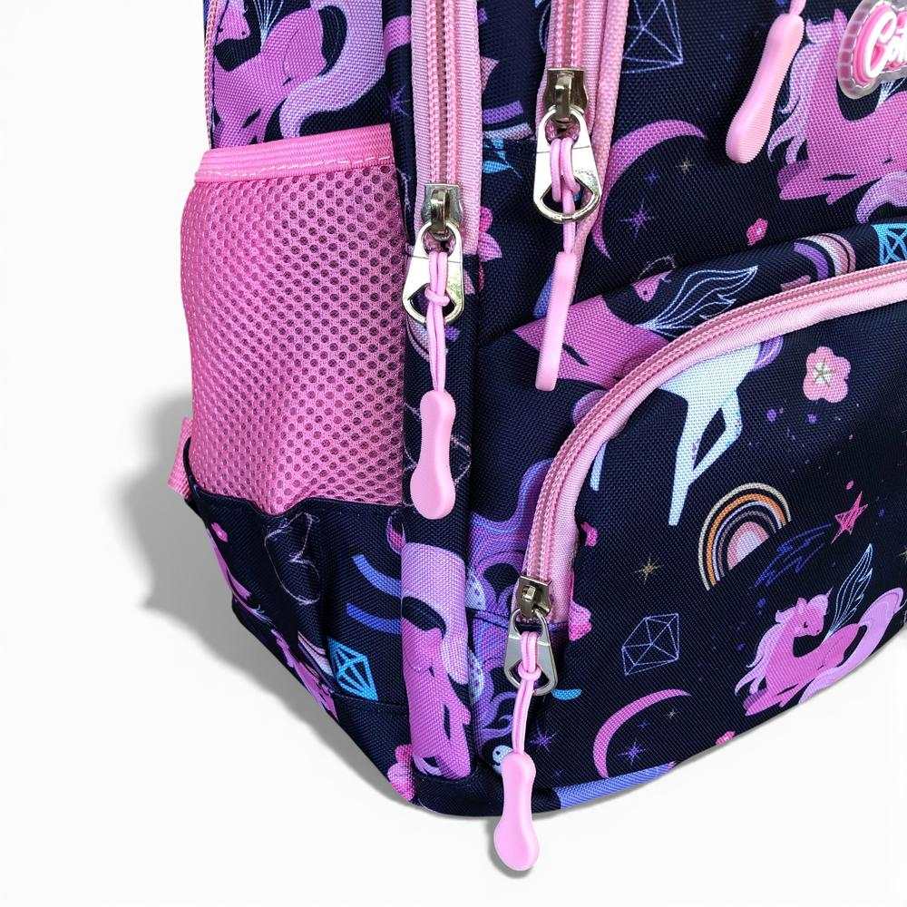 Cotton Road Backpack: PINK UNICORN Canvas Kids Backpack