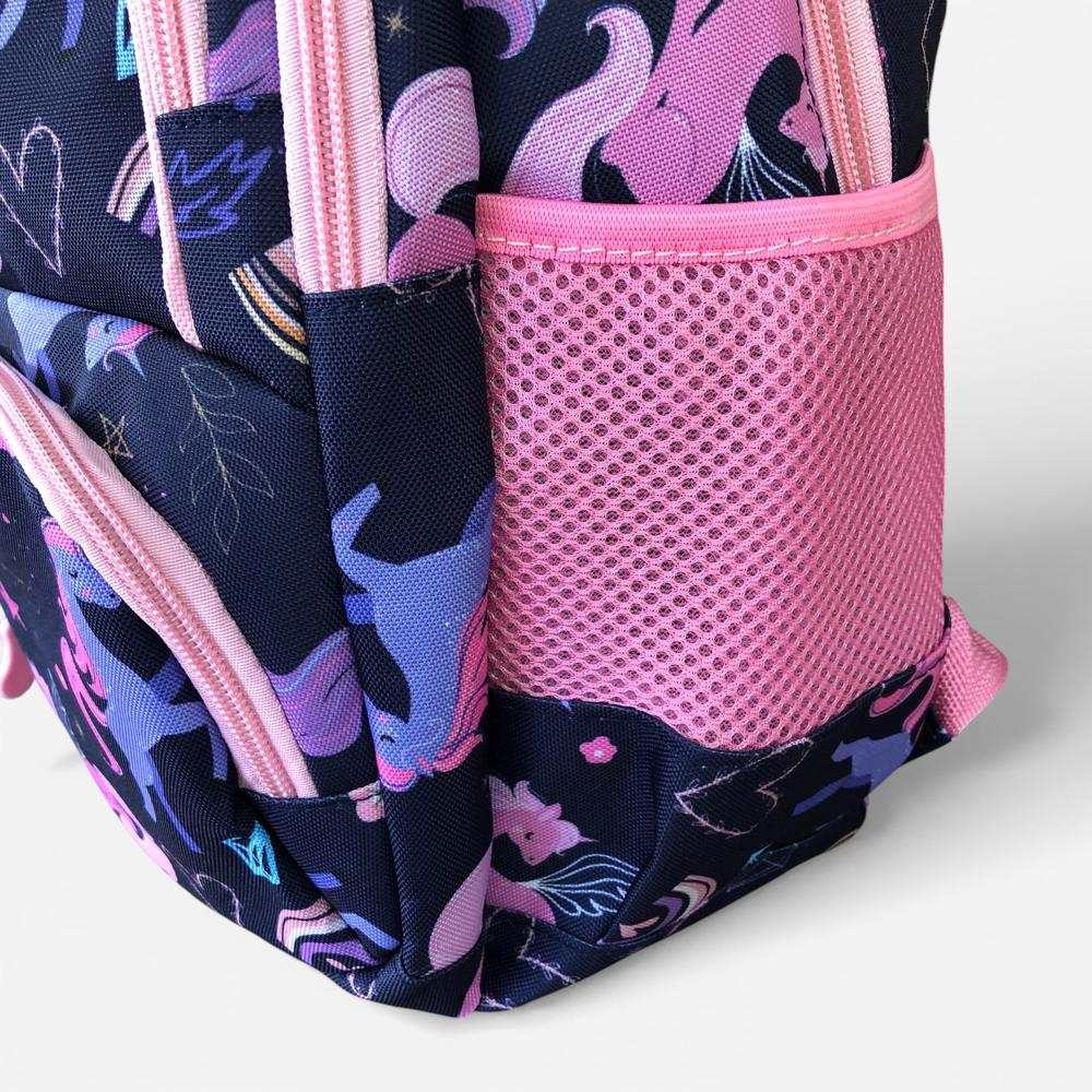 Cotton Road Backpack: PINK UNICORN Canvas Kids Backpack