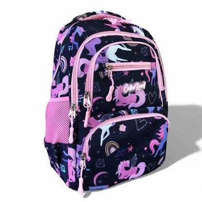 Cotton Road Backpack: PINK UNICORN Canvas Kids Backpack