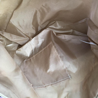 Cotton Road Beach Bag: Canvas ROSE Print Bag with HESSIAN detailing