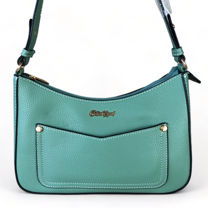 Cotton Road GREEN PU Leather Sling Bag WITH detachable MONEY BAG