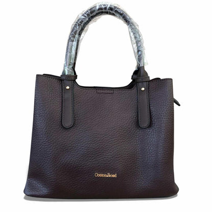 Cotton Road Handbag: BROWN PU Leather Handbag