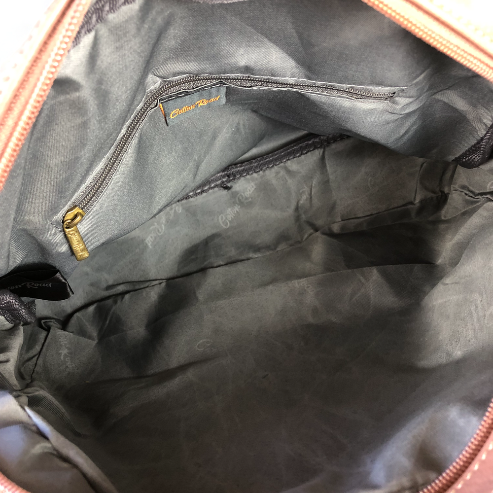 Cotton Road PINK PU Leather Handbag with WINDMILL detailing