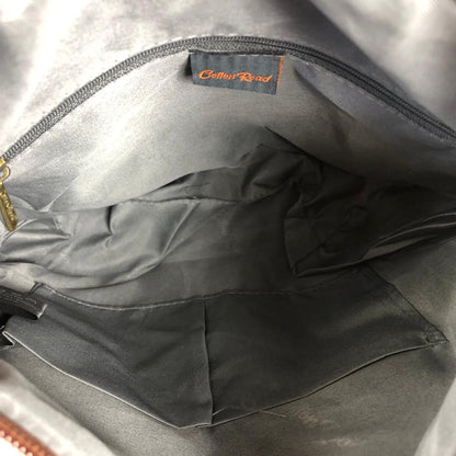 Cotton Road Sling Bag: TAN BROWN PU Leather Cotton Road Sling Bag OPEN