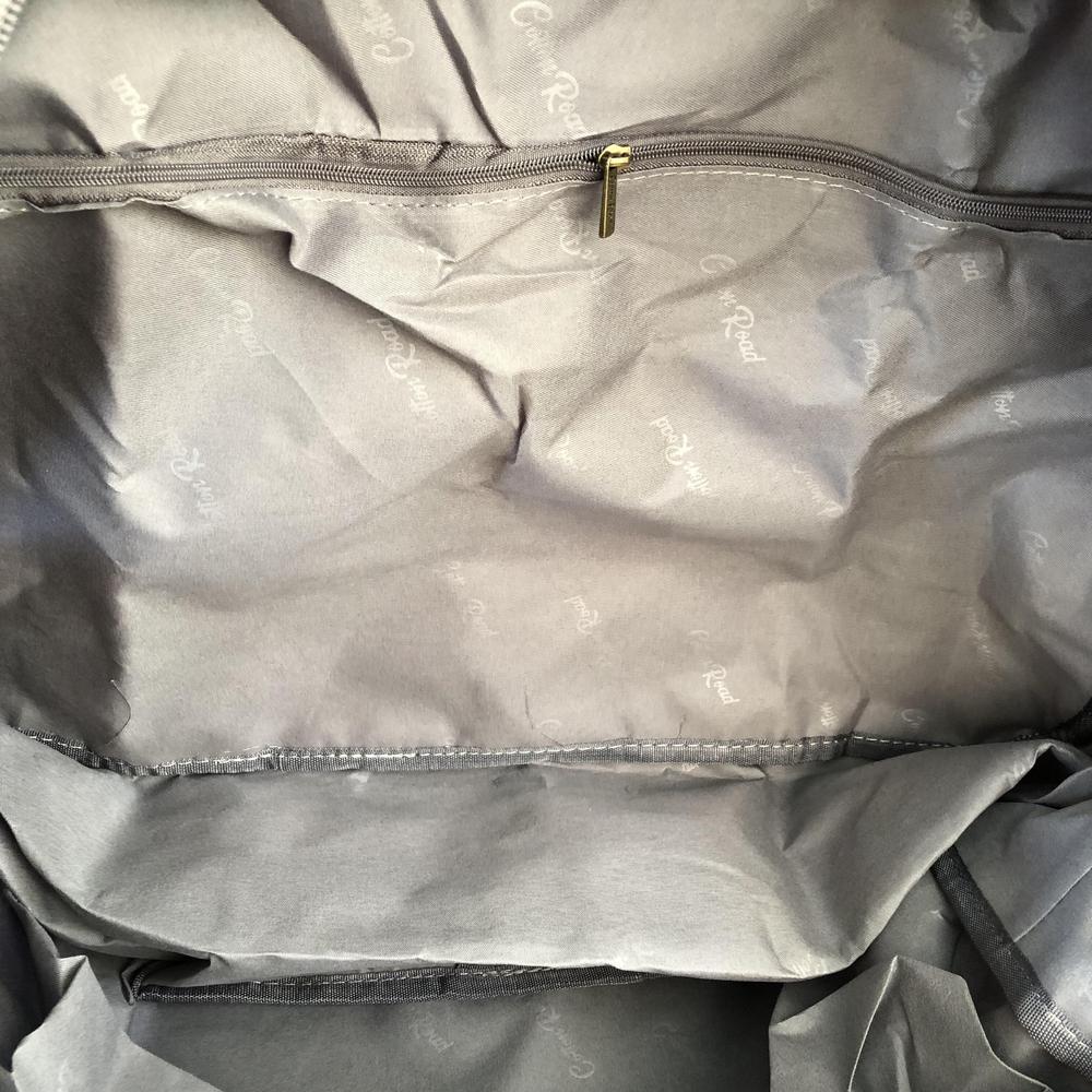 Cotton Road Travel Bag: PINK ROSES PVC Foldaway WEEKENDER Travel Bag