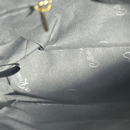 Cotton Road Sling Bag: BLACK Canvas and PU Leather Casual Bag  INNER