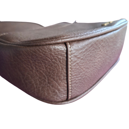 Cotton Road Sling Bag: COFFEE YELLOW PU Leather Crossbody with Leopard Print and Buckle bottom