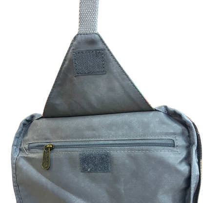 Cotton Road Toiletry Bag: DARK GREEN SPRINGBOK KIDS PVC Hanging Vanity Bag HANGING HOOK