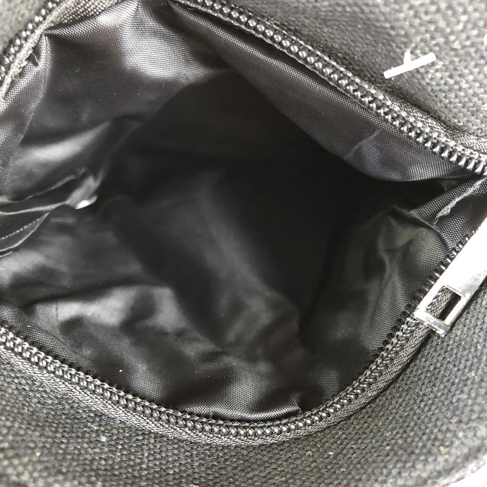 GREY Canvas Cotton Road Mini Sling Bag with CHEETAH