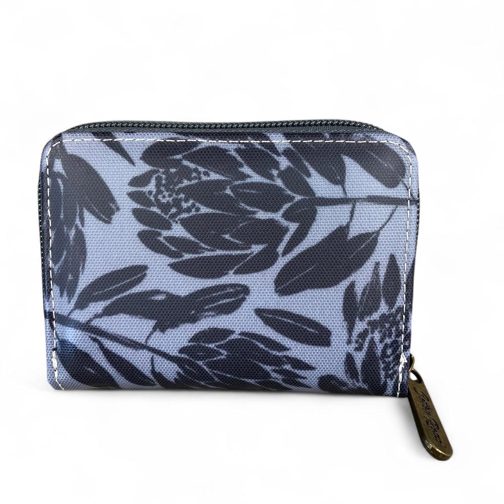 GREY PVC Cotton Road Card Holder with PROTEA
