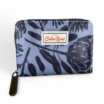 GREY PVC Cotton Road Card Holder with PROTEA