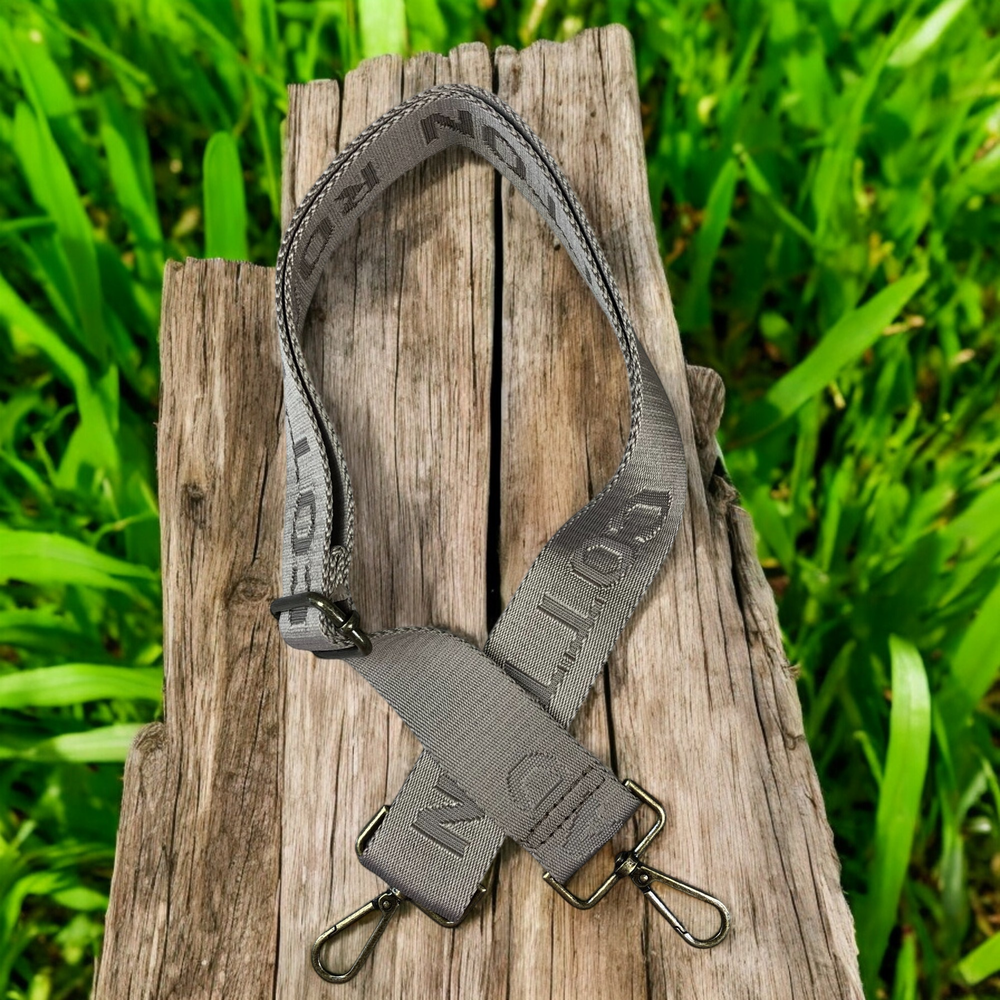 KHAKI BRANDED Cotton Road Canvas Adjustable Bag Strap