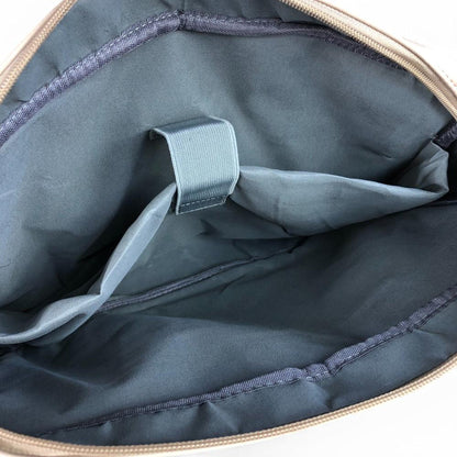 KHAKI BRANDED Cotton Road PU Leather Laptop Bag