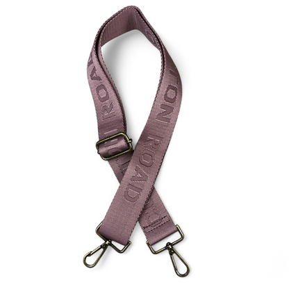 PINK BRANDED Cotton Road Canvas Adjustable Bag Strap crossed