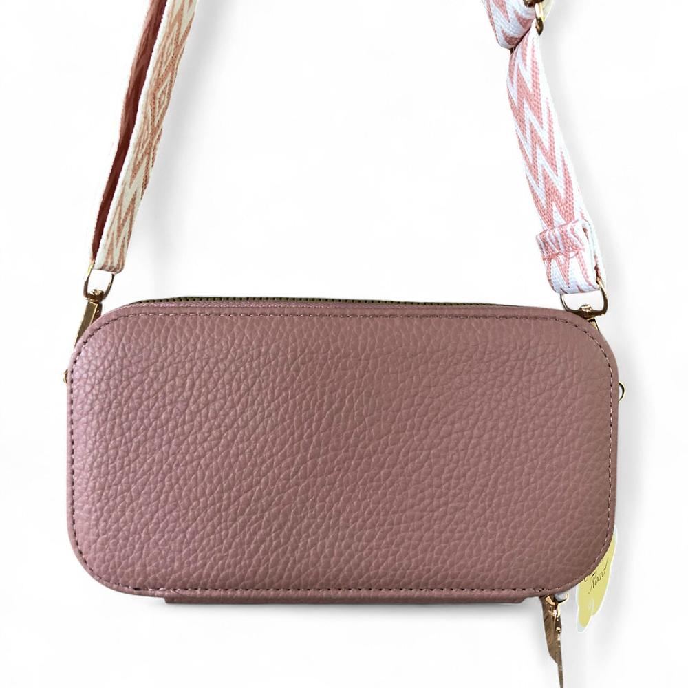PINK Cotton Road PU Leather Cellphone Sling Wallet