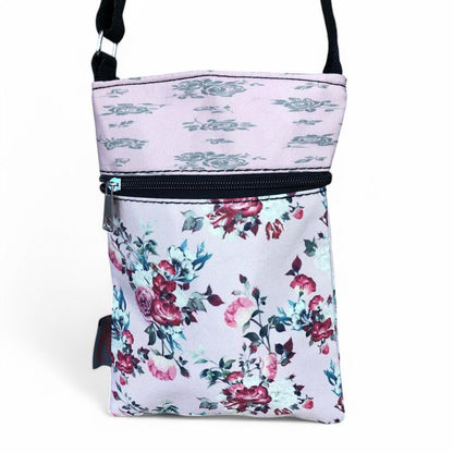 PINK FLORAL Cotton Road Mini Canvas Sling Bag