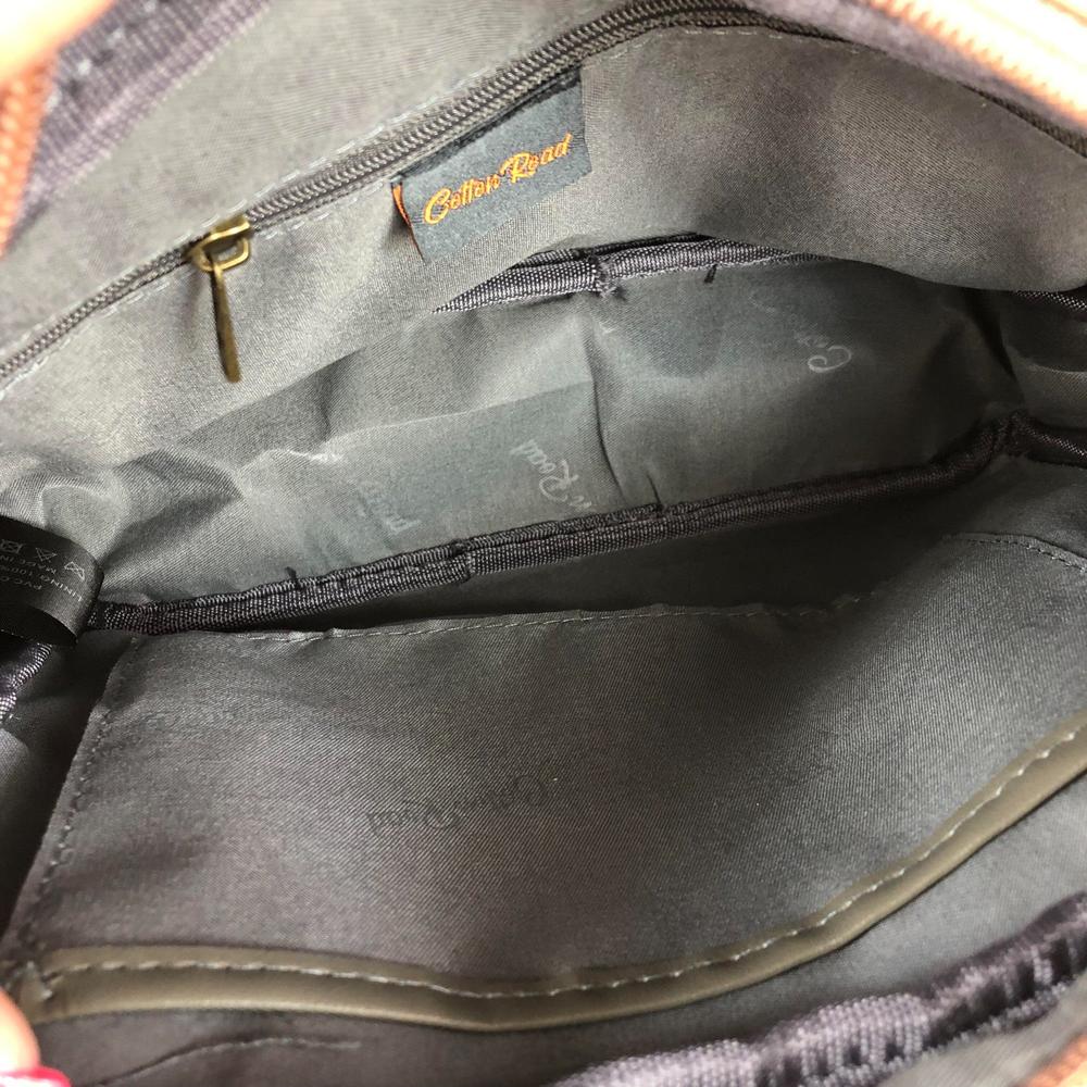 PINK PU Leather Cotton Road Sling Bag