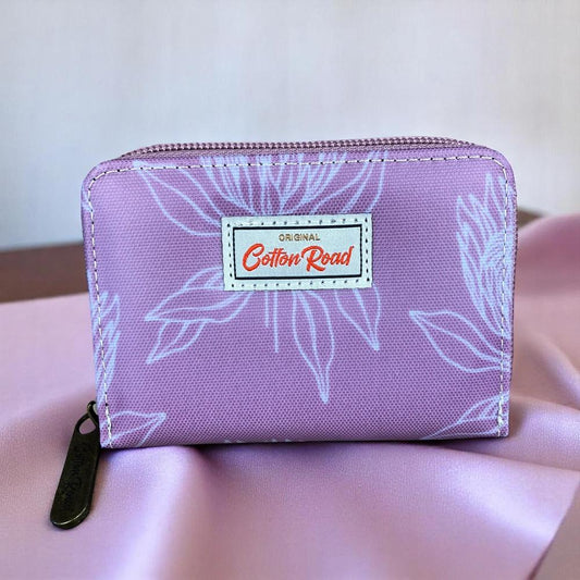 PINK PVC Cotton Road Card Holder with PROTEA