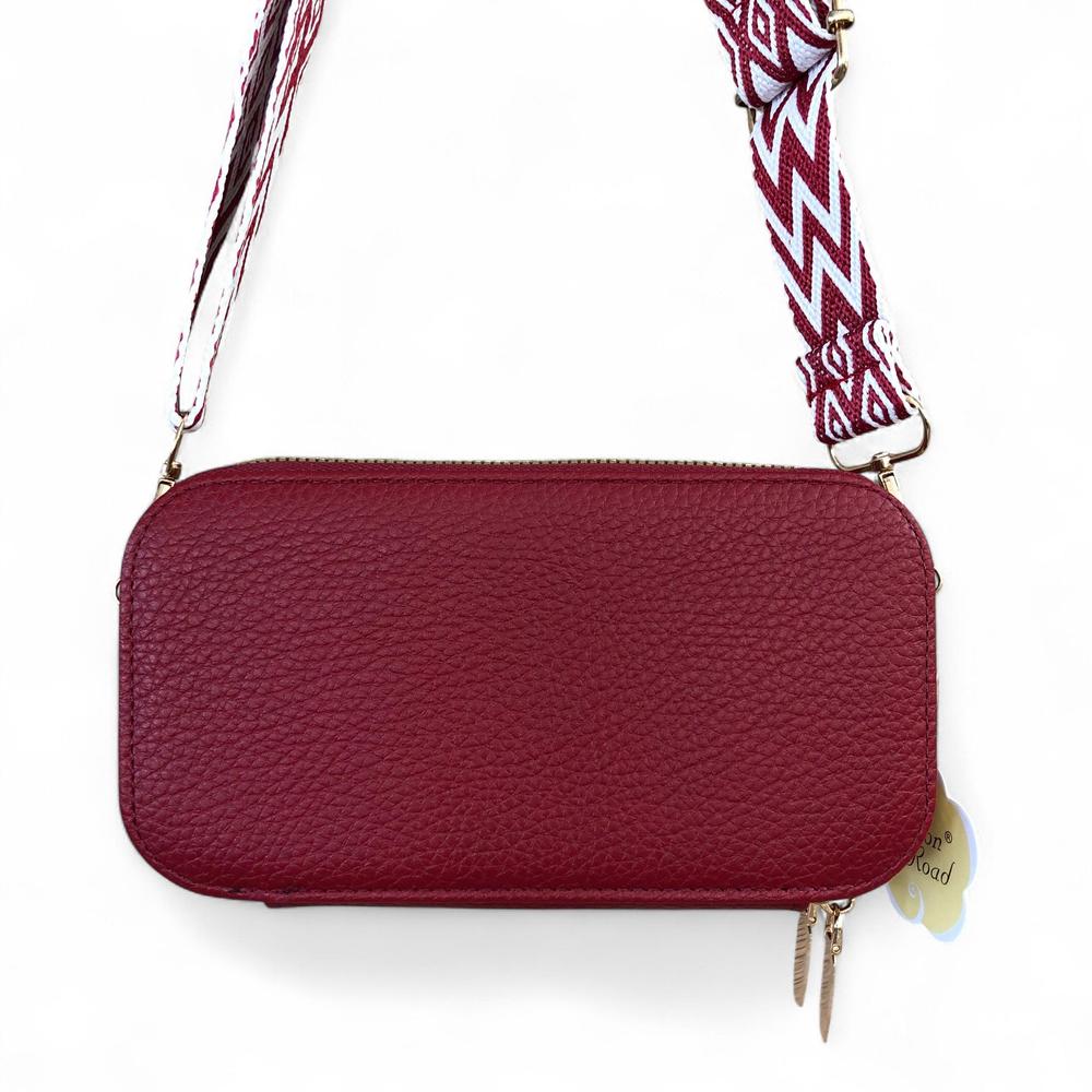 RED Cotton Road PU Leather Cellphone Sling Wallet