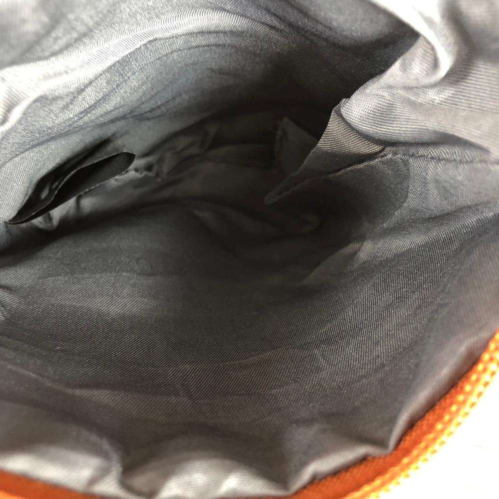 TAN BROWN PU LEATHER Mini Cotton Road Sling Bag with PROTEA