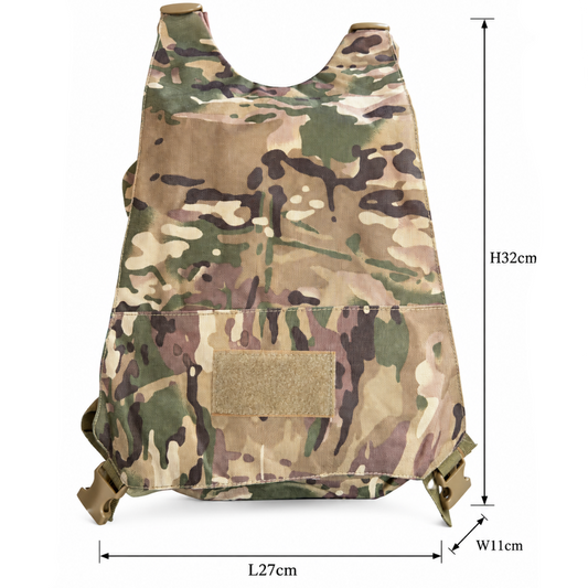 Vivace Backpack: MULTICAM CAMO Canvas Lightweight Military Backpack