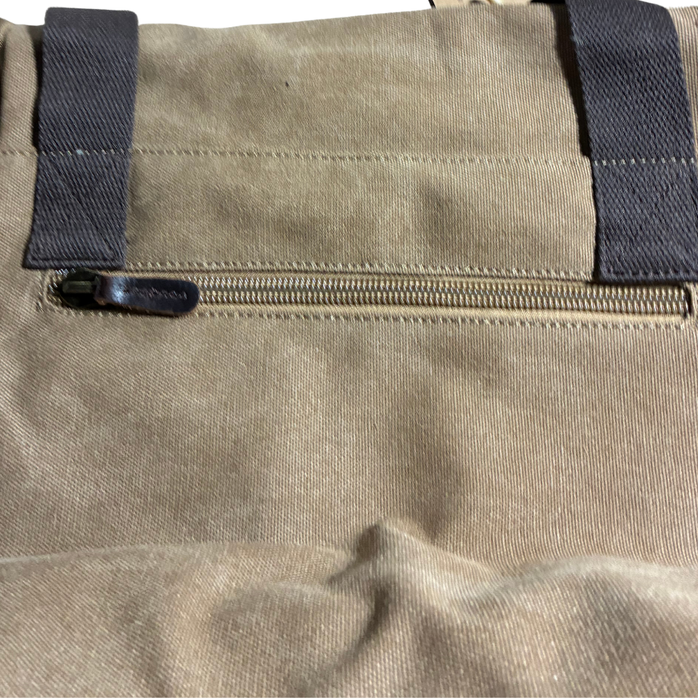 VIVACE SLING BAG: BROWN GENUINE Leather Messenger Bag ZOOM