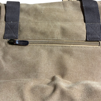 VIVACE SLING BAG: BROWN GENUINE Leather Messenger Bag ZOOM