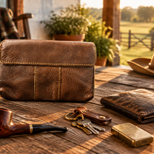 Vivace Sling Bag: BROWN Genuine Leather Cross Body & Belt Bag hero